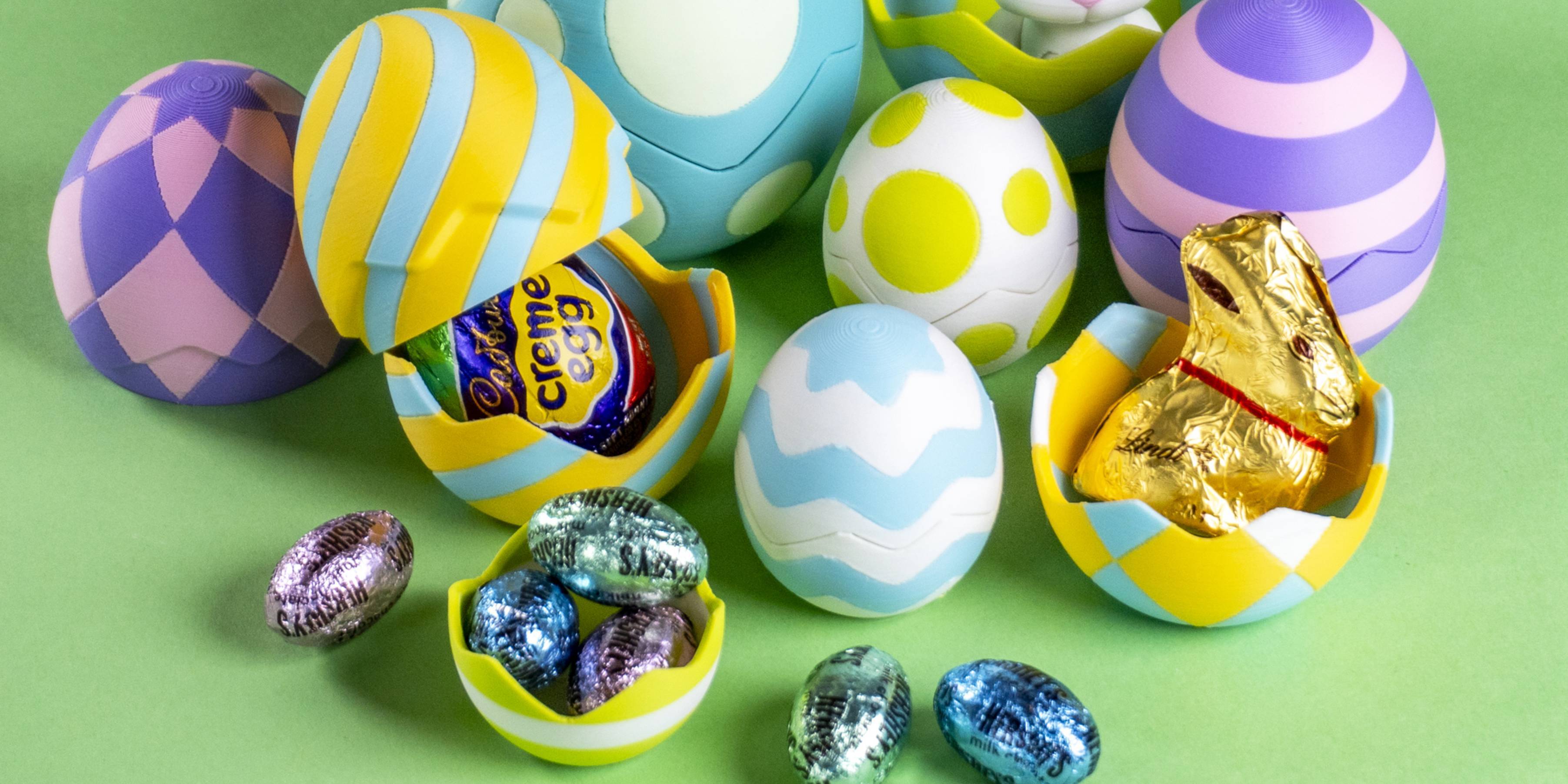 Download STL files to celebrate a 3D printing themed Easter
